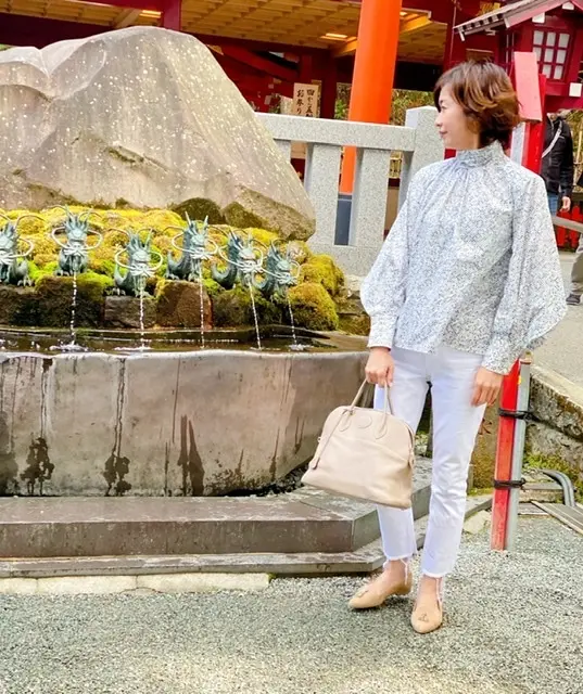 「白デニム」で箱根へお出かけの画像_2