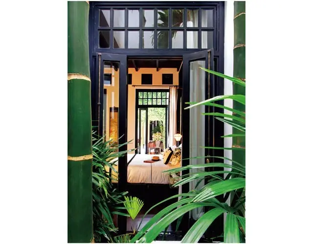 中庭に面しているプールヴィラ・コートヤード。