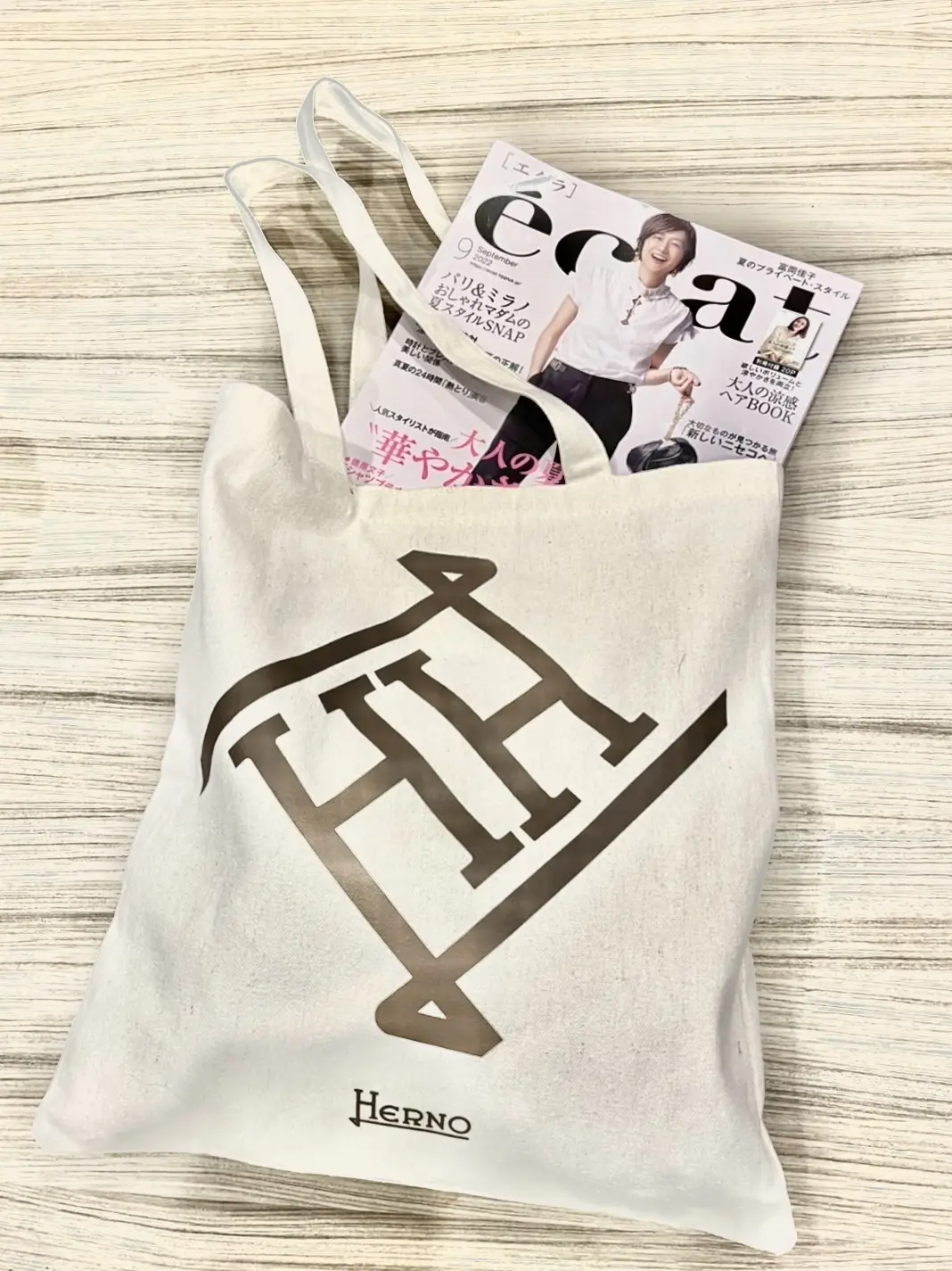 「ヘルノ」コラボトートバッグ2styleの画像_4