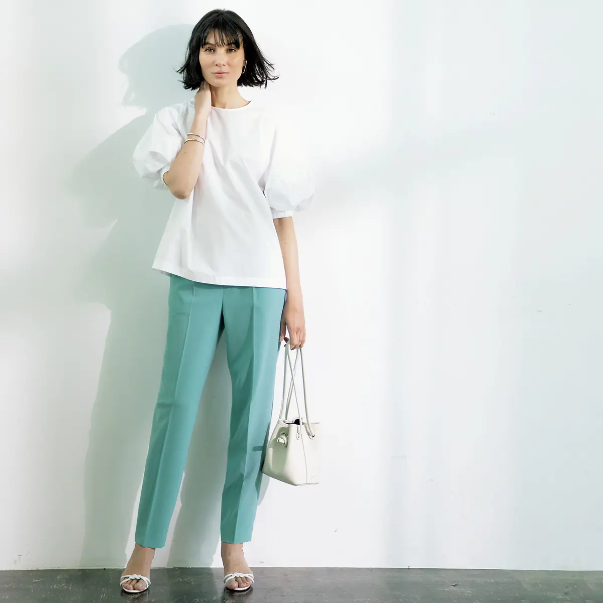 N.O.R.C ボリュームスリーブブラウス