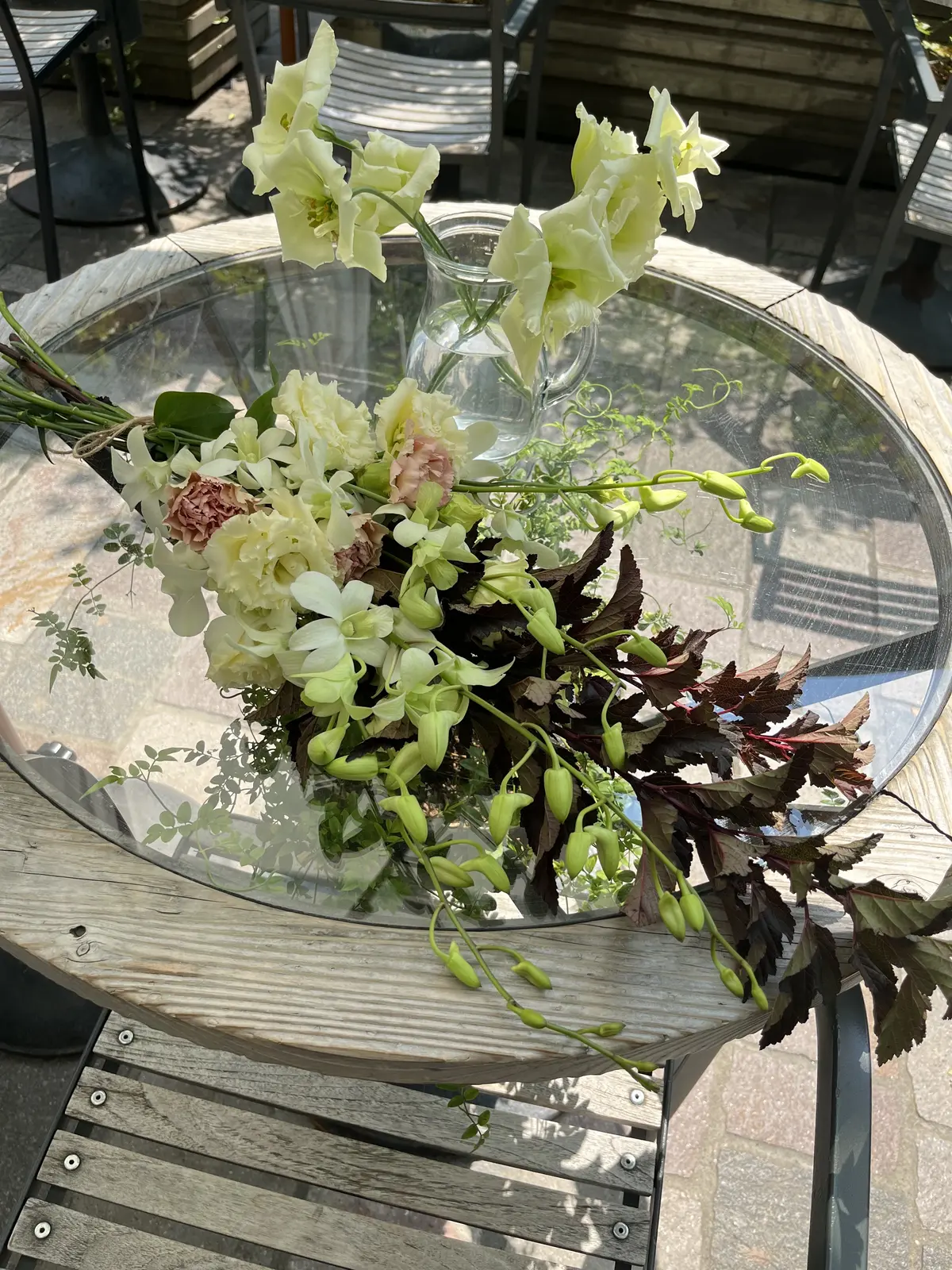 ほんのり秋色のブーケを束ねにの画像_6