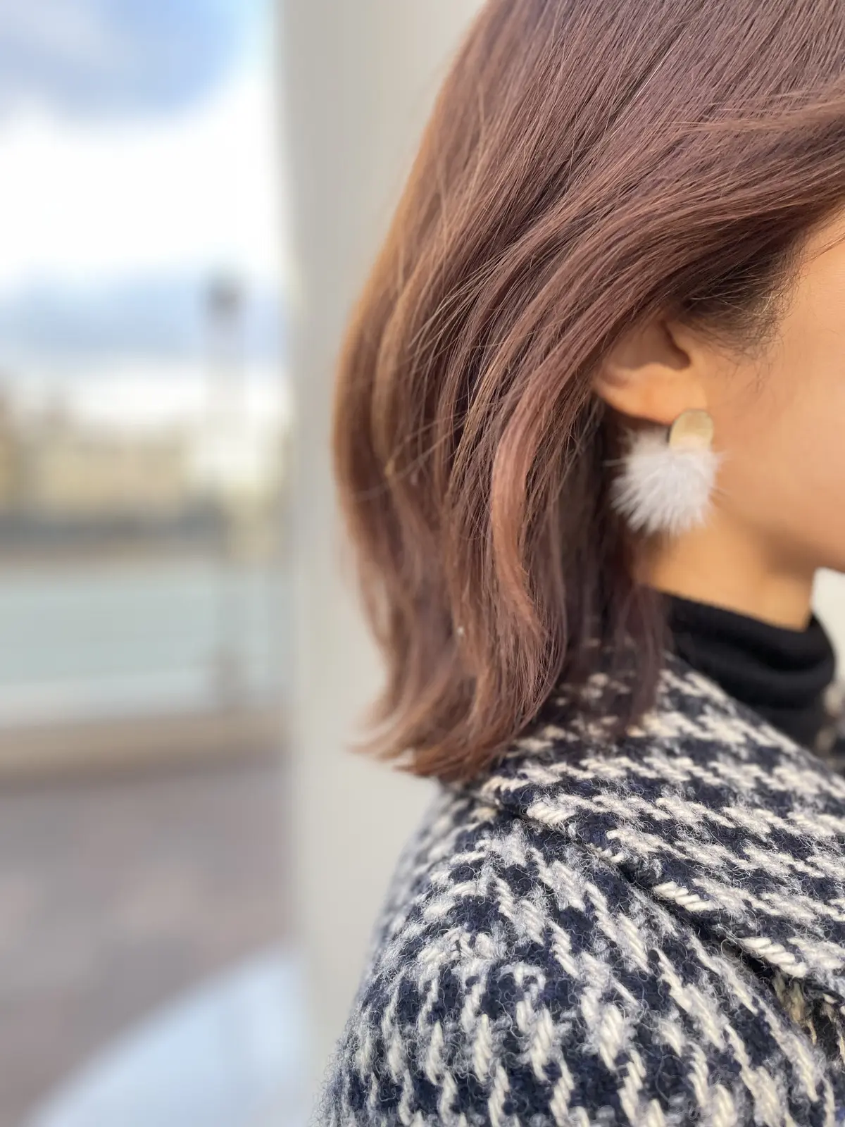 ドゥロワーの千鳥格子コートの画像_3