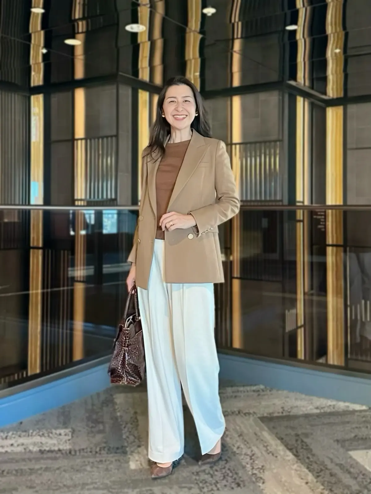 新年会ランチへは明るいNATURALカラの画像_2