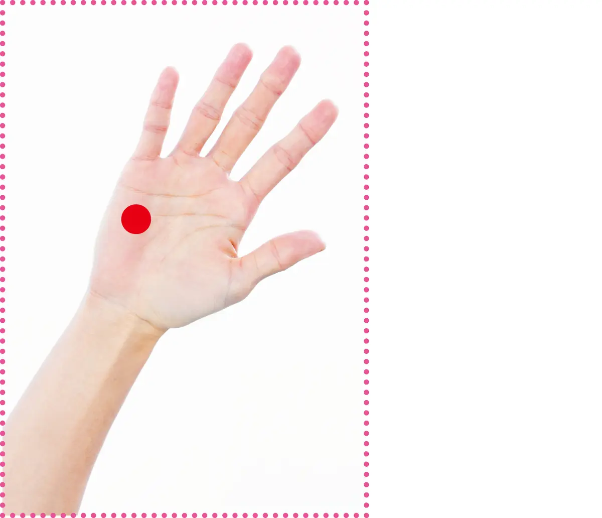 OurAge×Webエクラ  少府（しょうふ）のツボの探し方