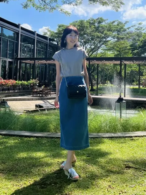 デニムスカート　UNIQLO