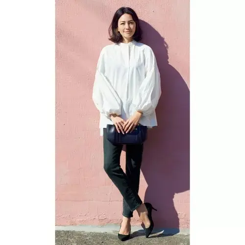 GALLARDAGALANTE×eclat 袖ボリュームシャツ ￥19,800