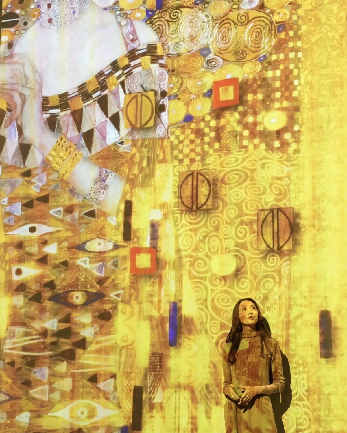 クリムトの没入型展覧会★「クリムト・アラの画像_8