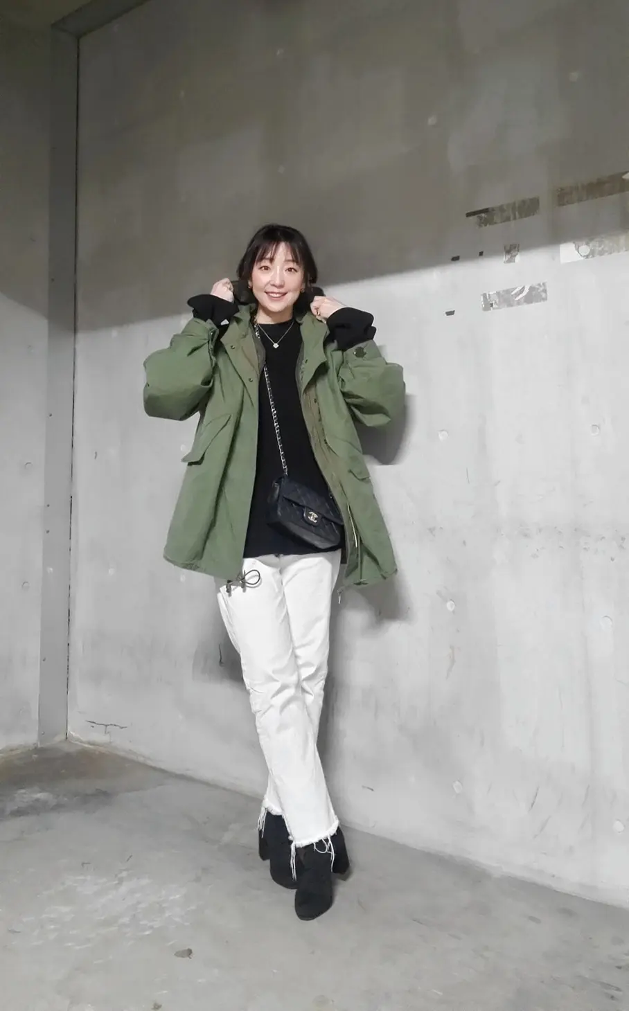 暖かさが戻った休日”軽めの便利なブルゾンの画像_5