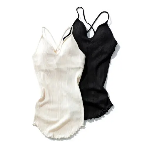 HAKUJI カップつきキャミソール ￥15,400