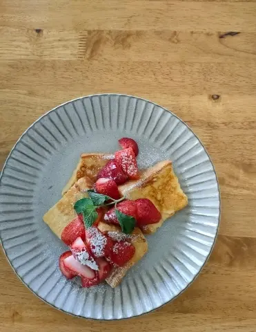 女優ともさかりえさんのフレンチトーストを参考に作りました