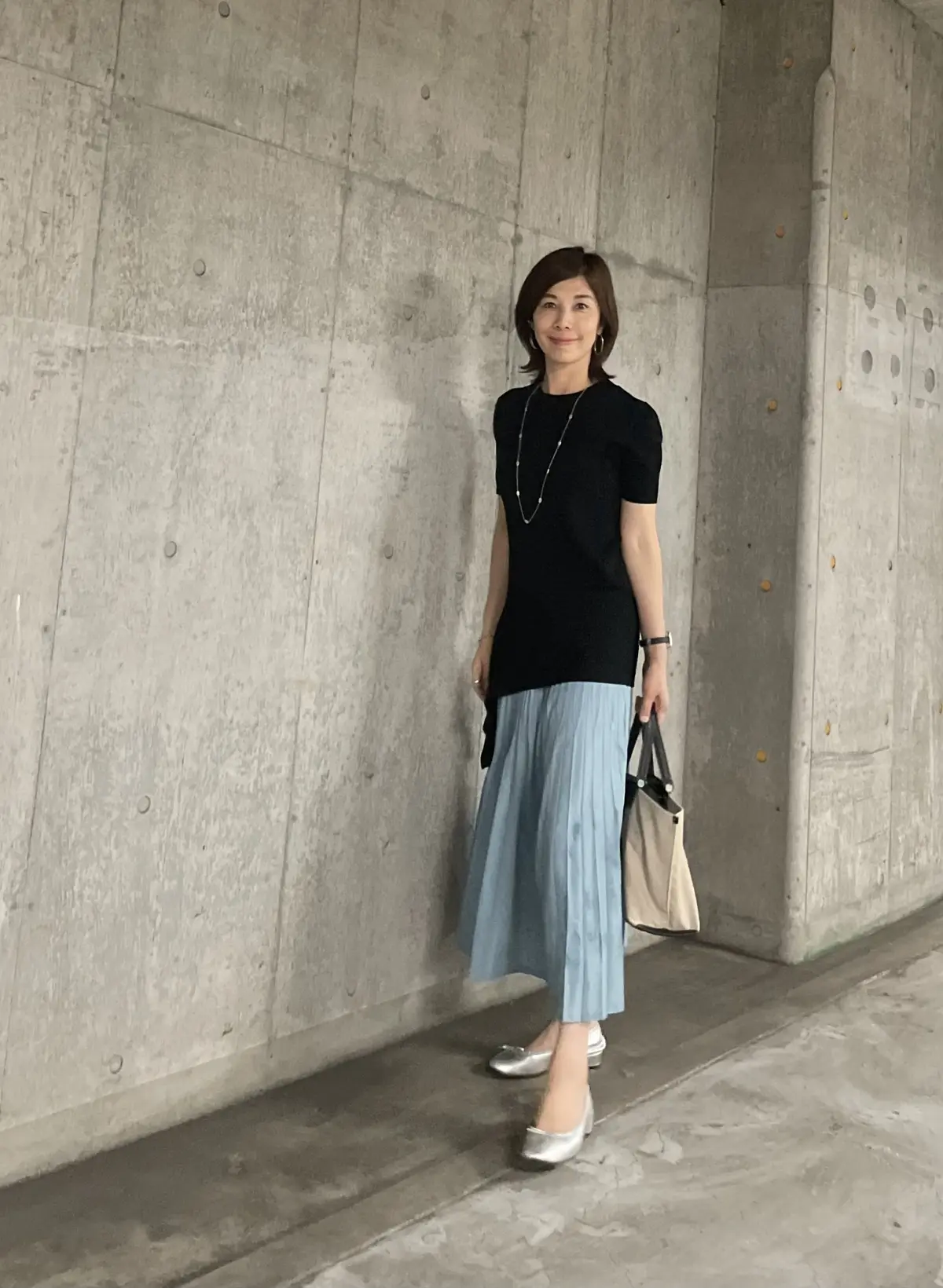 技ありブラックに使える艶プリーツの画像_2