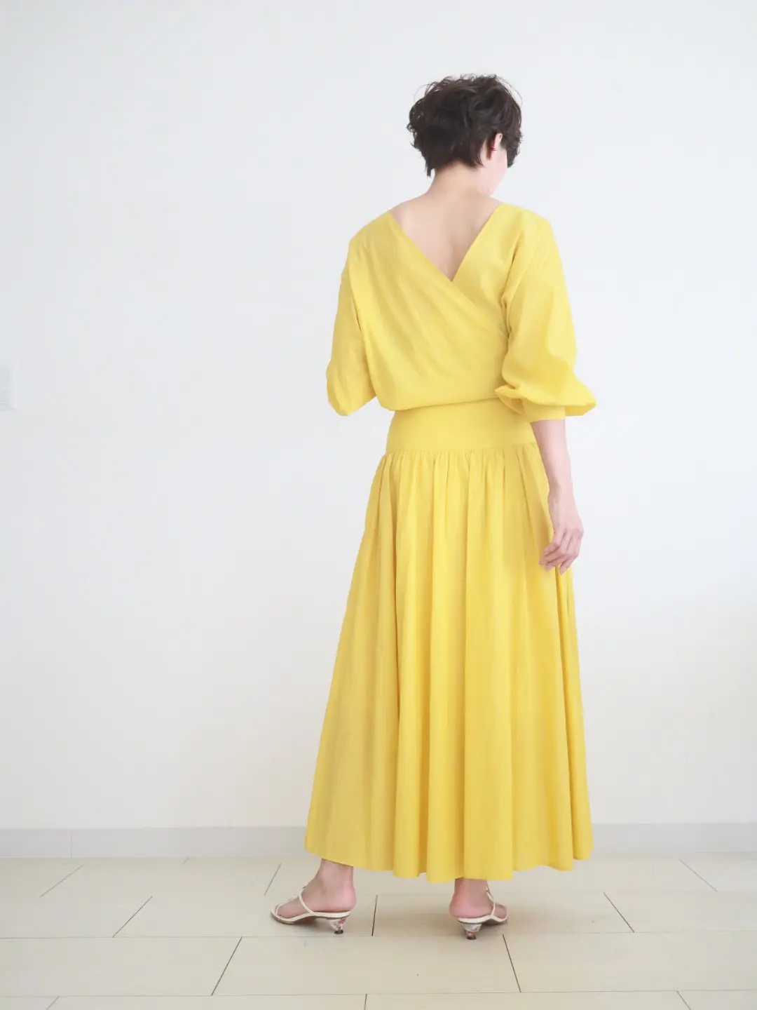 GALLARDAGALANTEとスタイリスト大草直子さんコラボのセットアップマルチワンピース　バッグスタイル