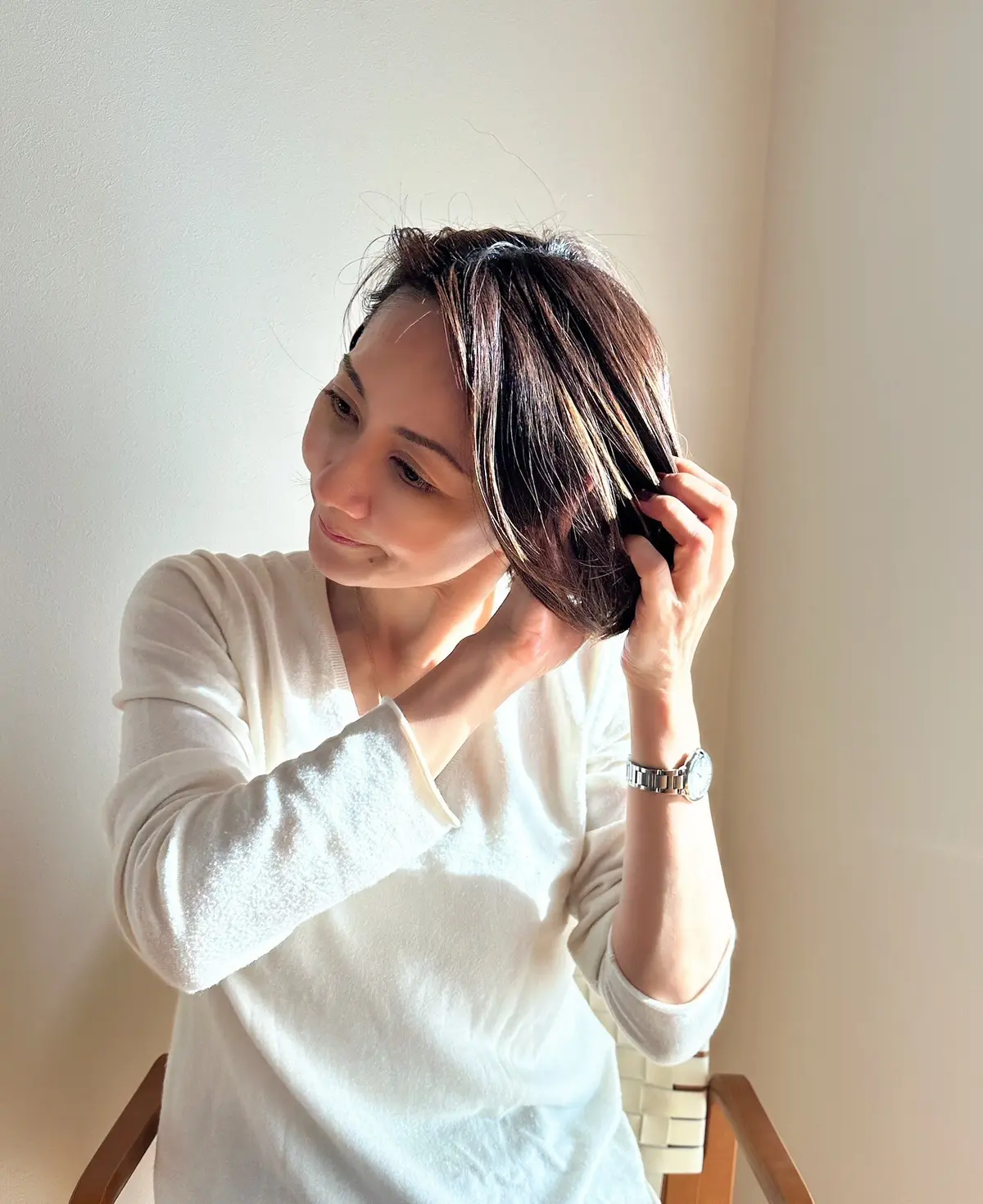 ３分で完成！？50代の憧れショートヘア・の画像_6