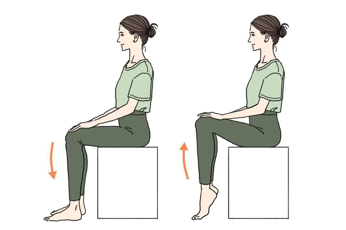 OurAge×Webエクラ　貧乏ゆすりストレッチ