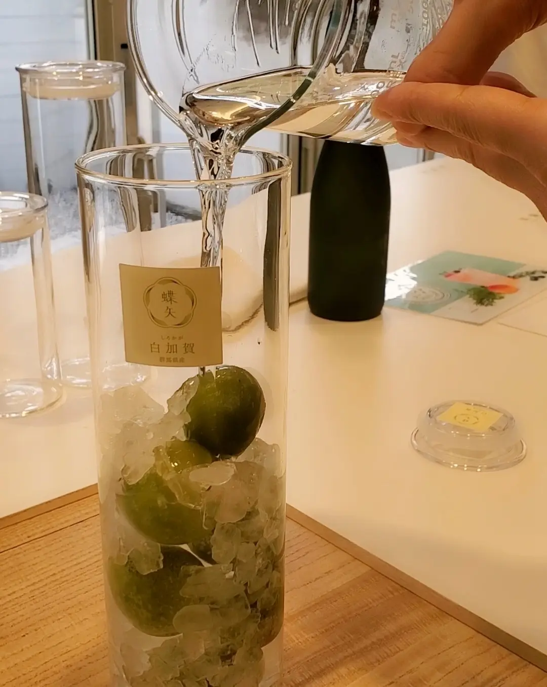 自分で注ぐ！ことに意義がありますね(^^)