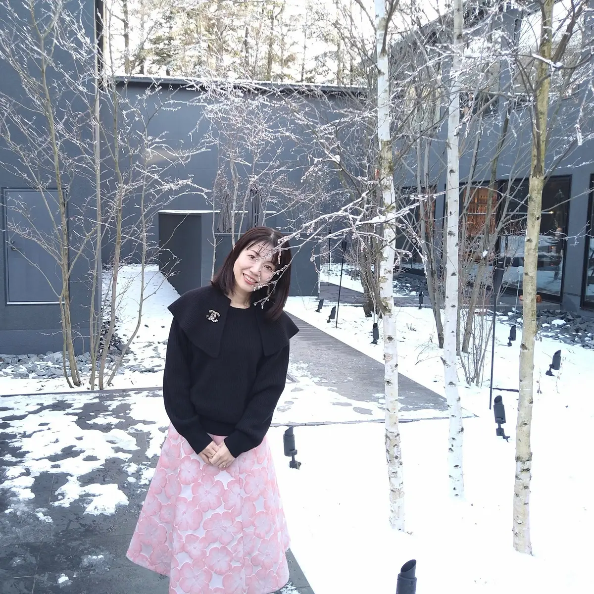 ふふ旧軽井沢　静養の森の雨氷