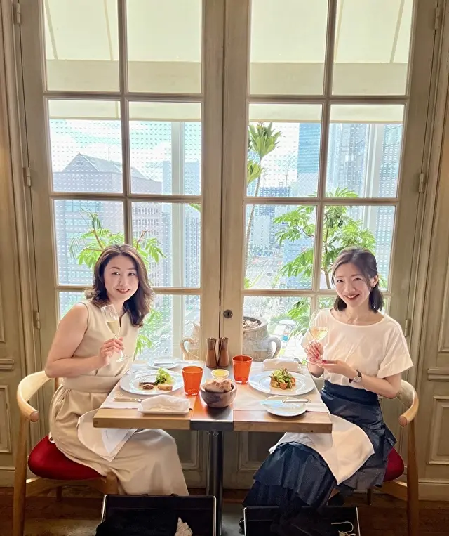 ママ友のもとこさんと♡