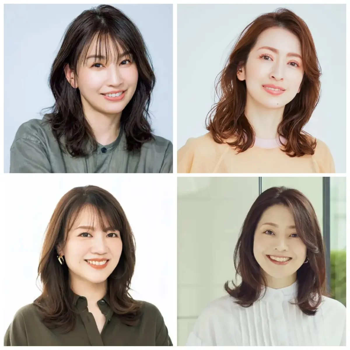 エクラ　ミディアムヘア特集