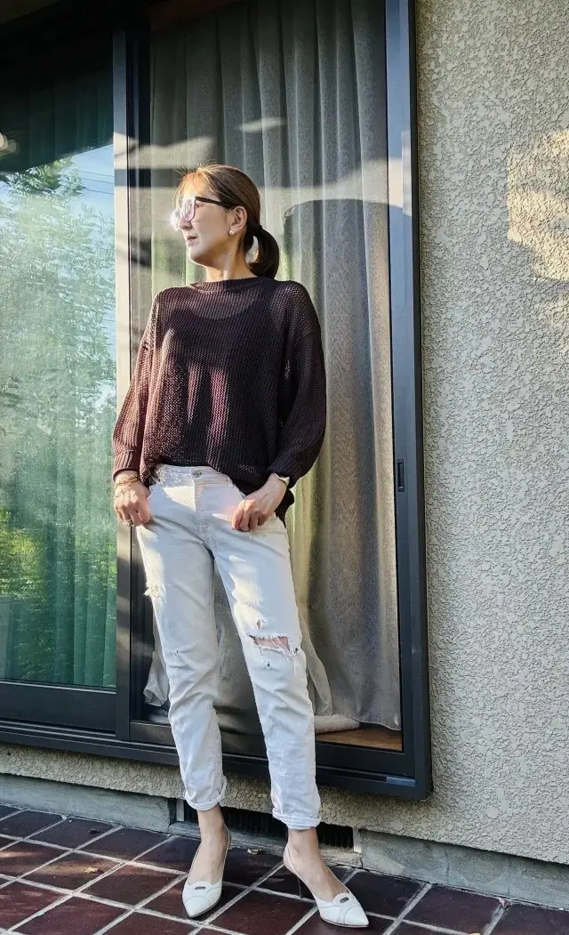 coca メッシュニット