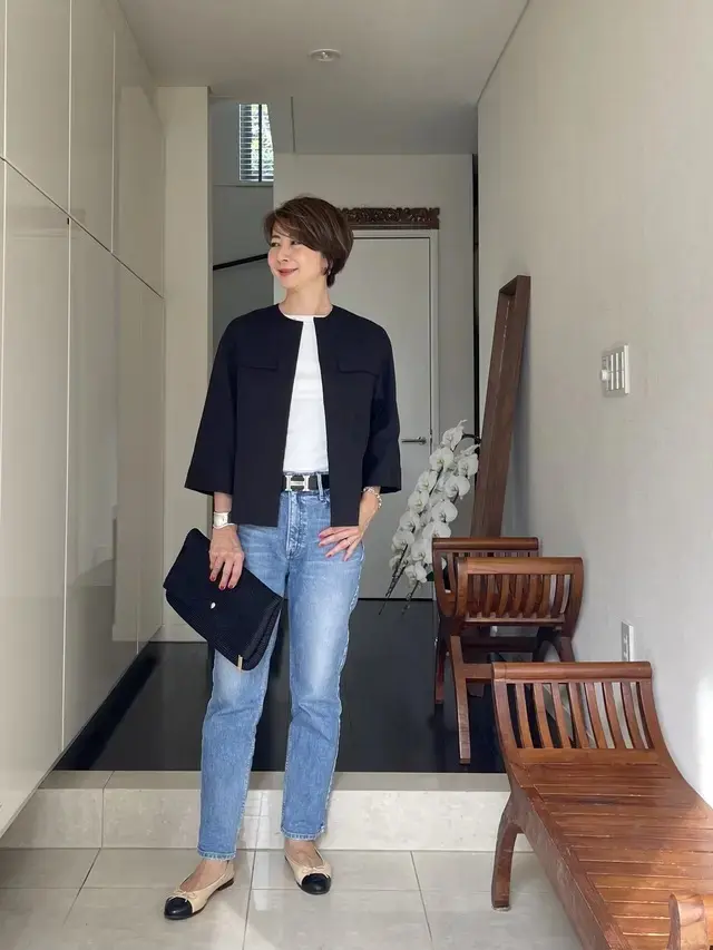 華組　デニムコーデ