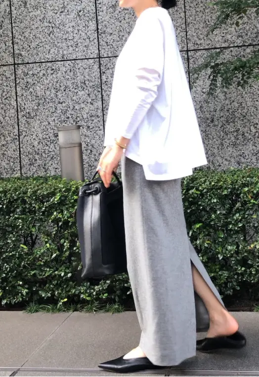リアルな着こなしを参考に！徳原文子×éの画像_3