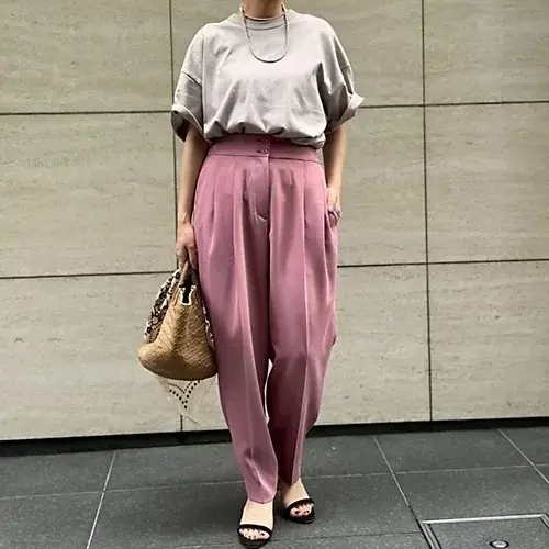 【50代 ファッション】気温35度に何をの画像_11