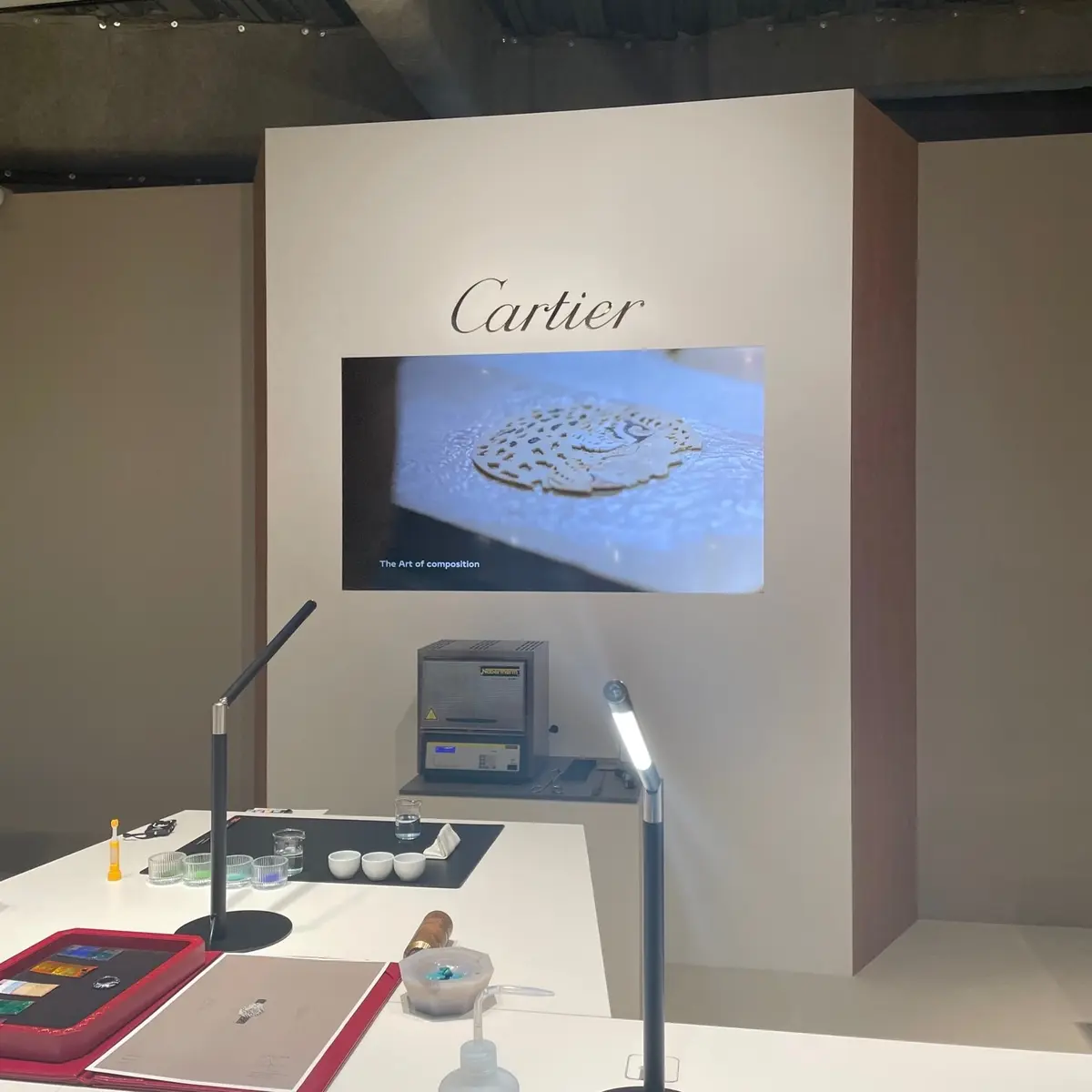 エナメルマスタークラスの様子