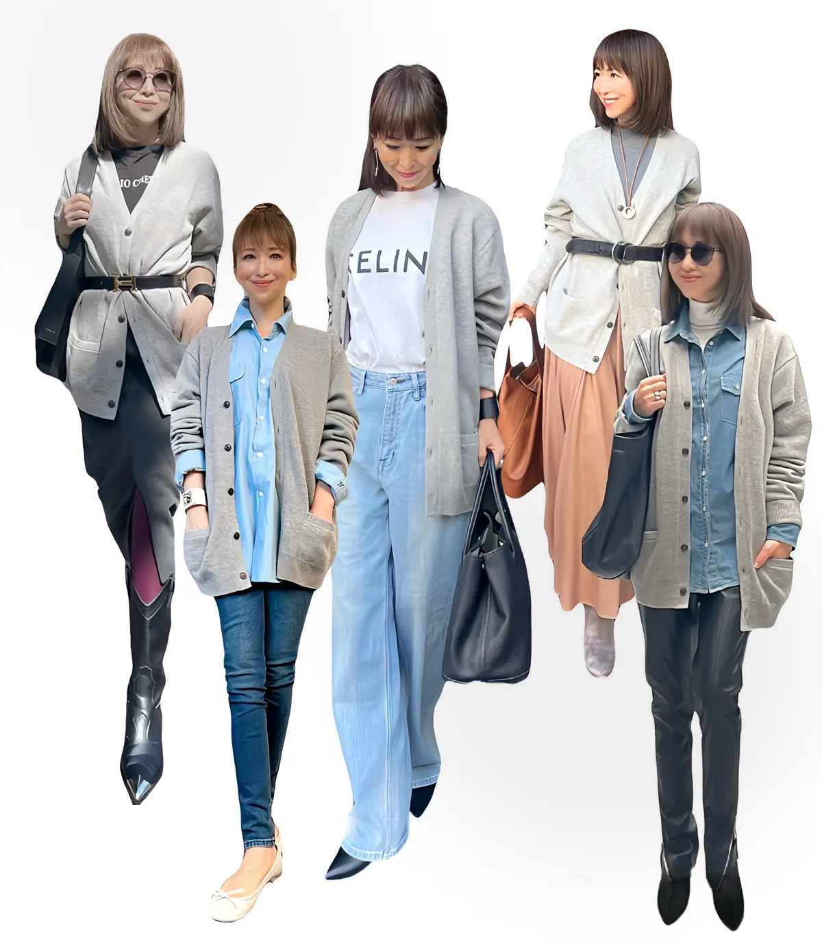 ユニクロカーディガンで着回し 5stylの画像_10