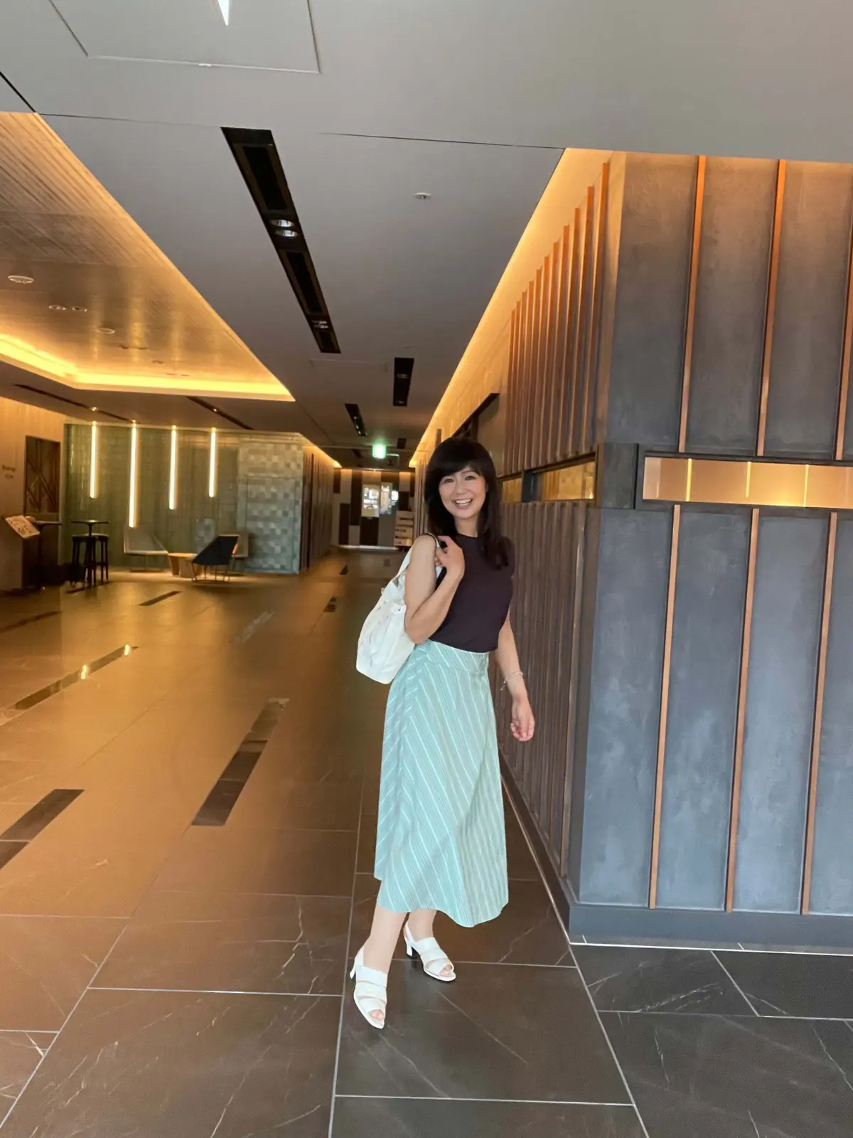 全身のコーディネート。