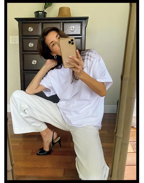 私が思うパーフェクトな 白の着こなし。