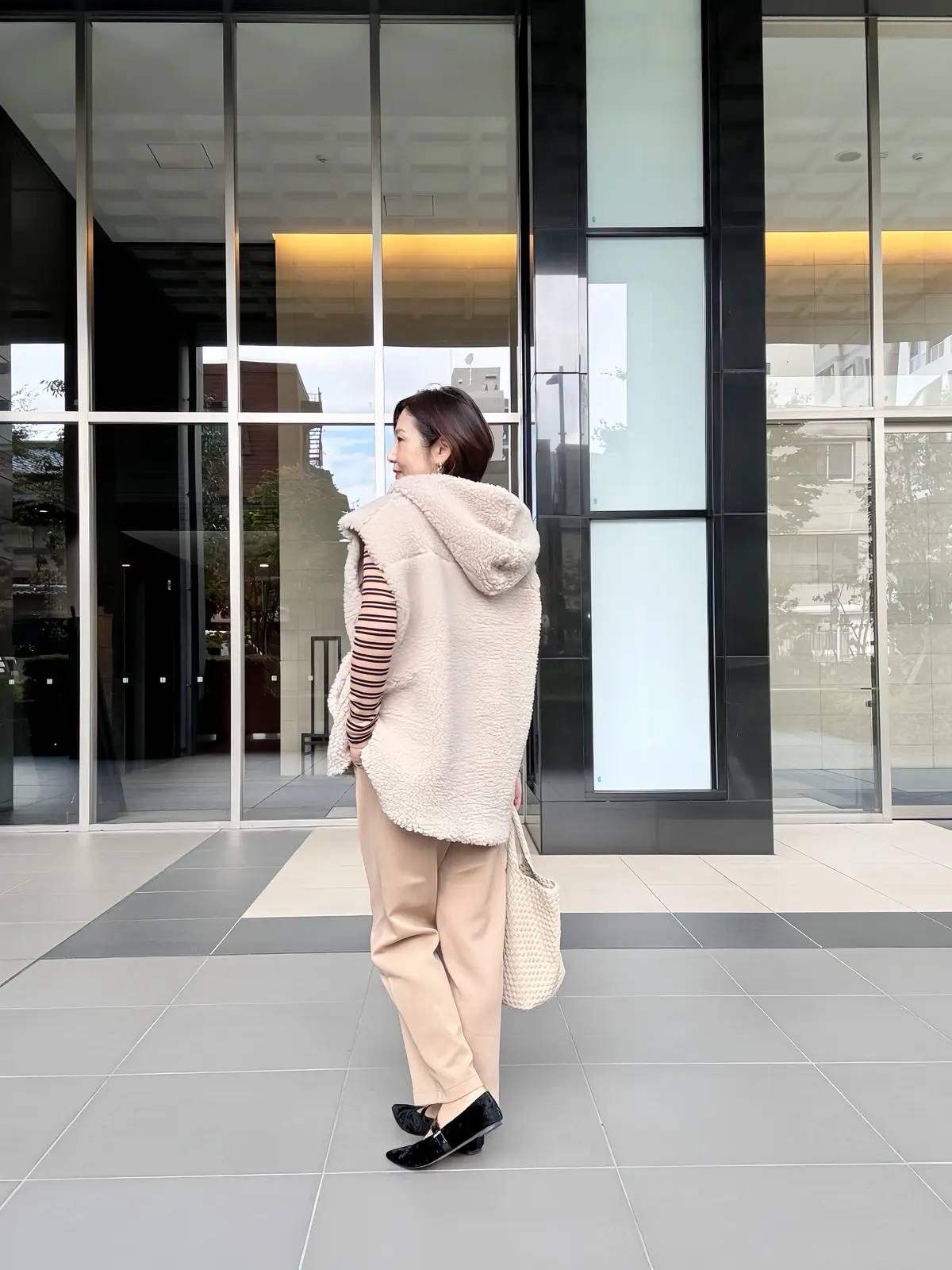 ユニクロスウェットパンツをあったかキレイの画像_5