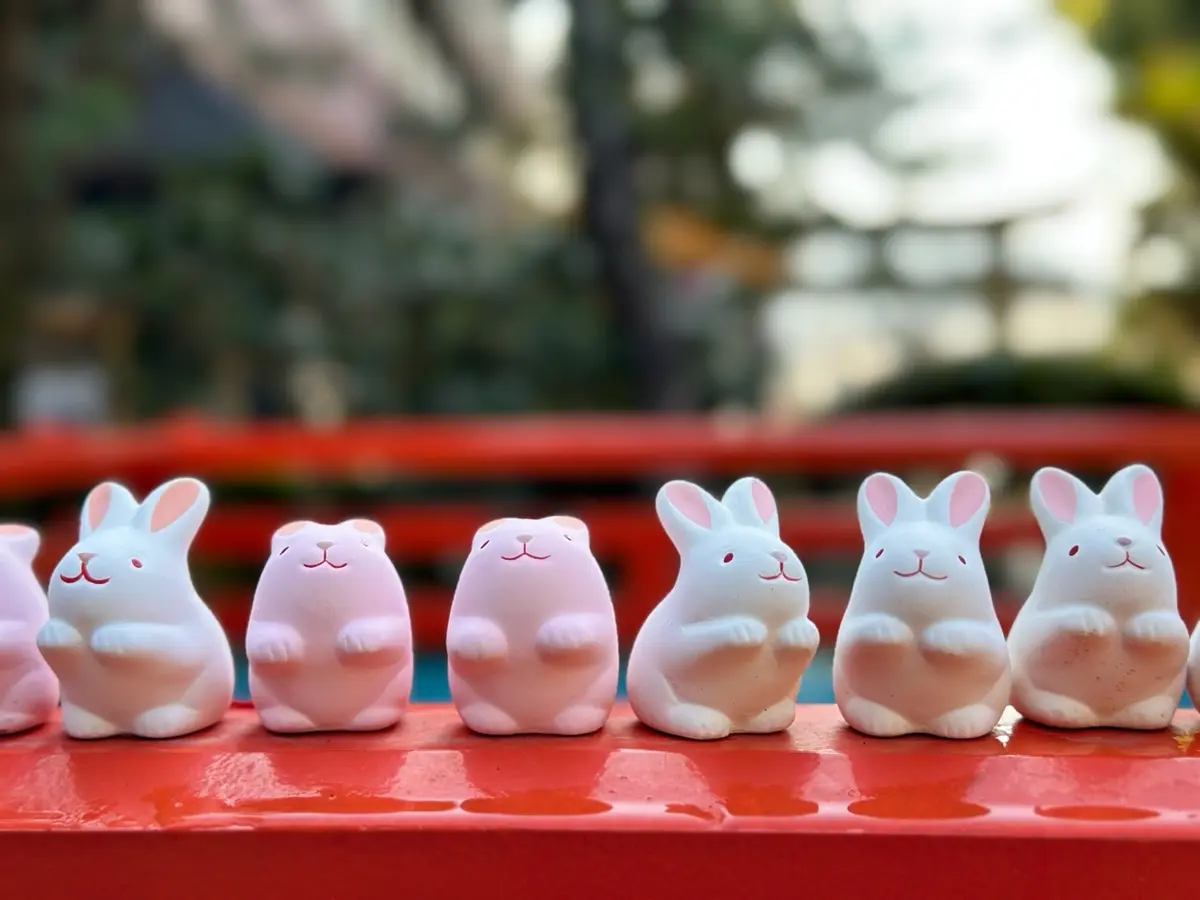 岡崎神社　うさぎ神社