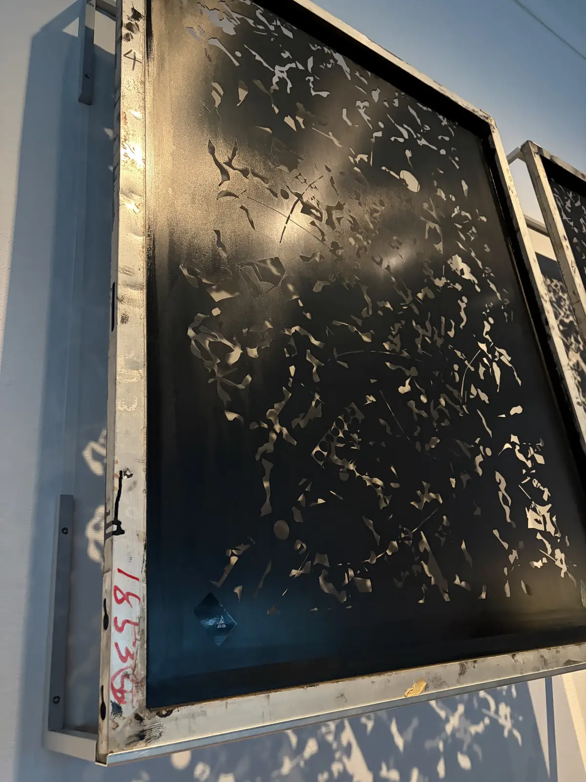 テキスタイル製作に使用される、デザインを施した版