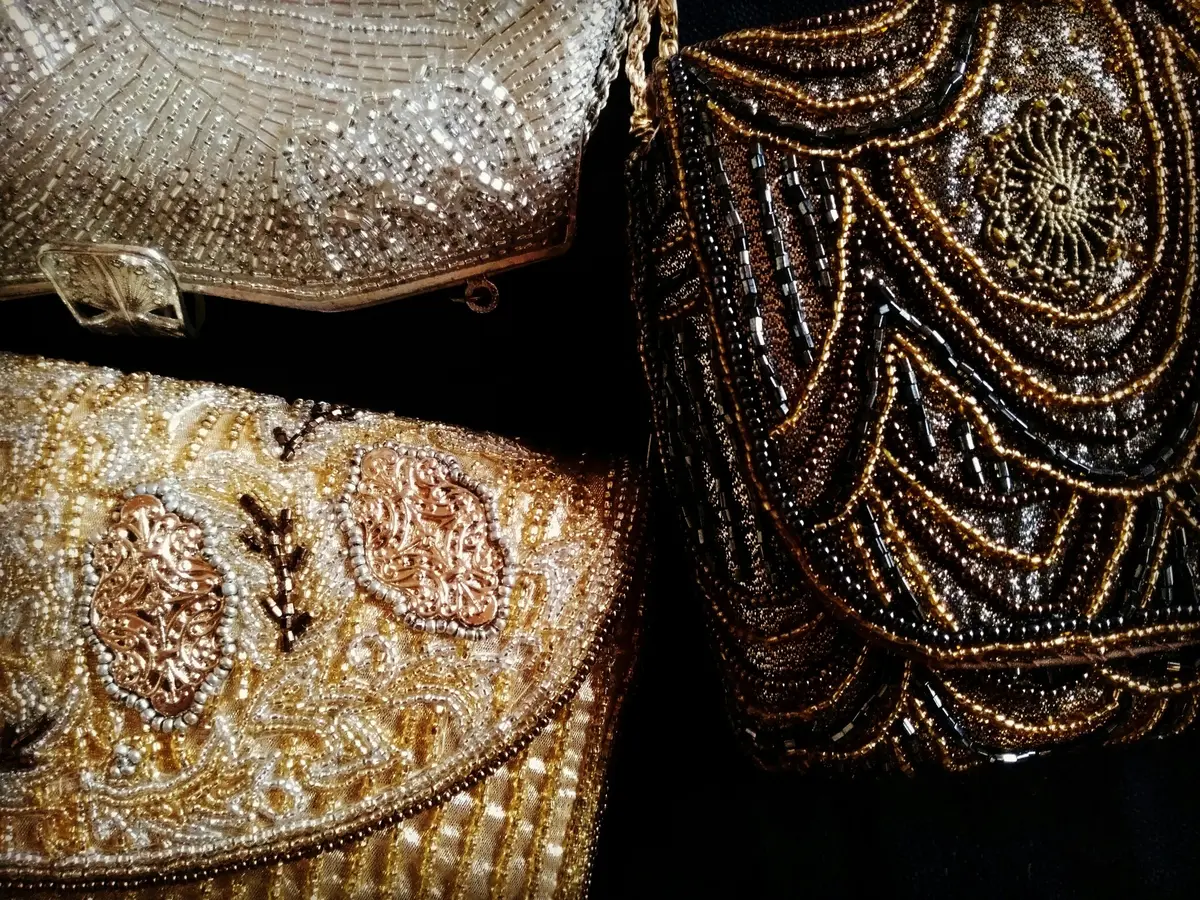 A.P.C.黒ワンピース & ビーズbaの画像_5