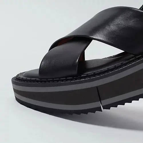 オールシーズン使える！大人のための厚底サの画像_4