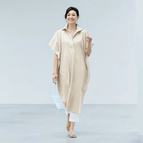 LIVIANA CONTI コットンストレッチ レギンス