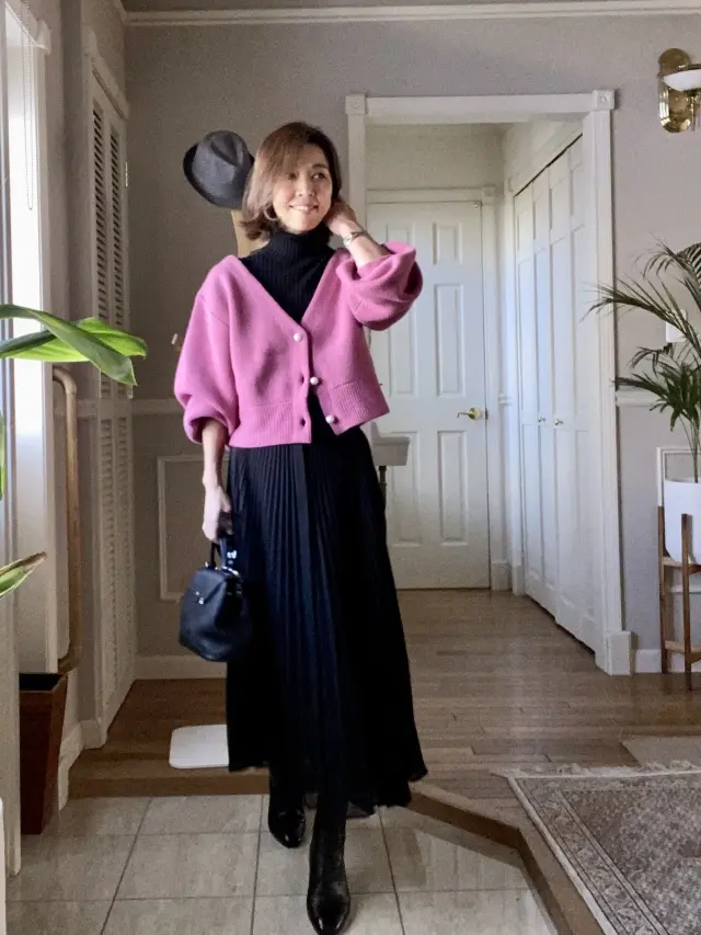 大人可愛いピンクコーデの画像_1