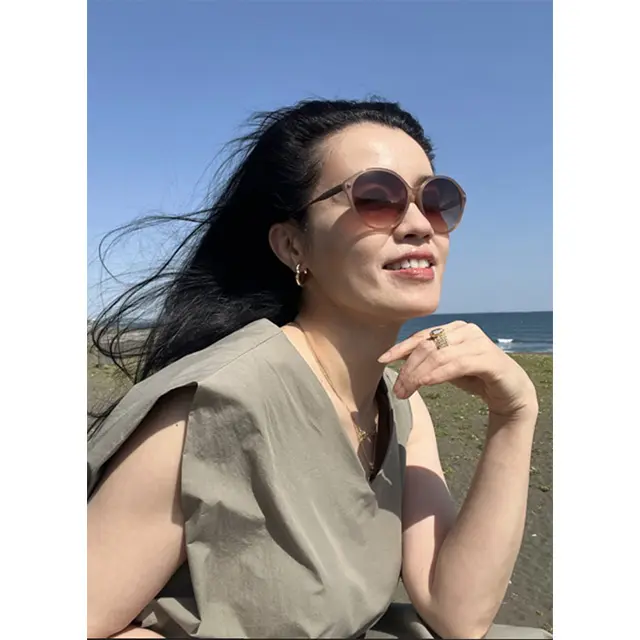 エクラ華組水口宜子さんのサングラススタイル