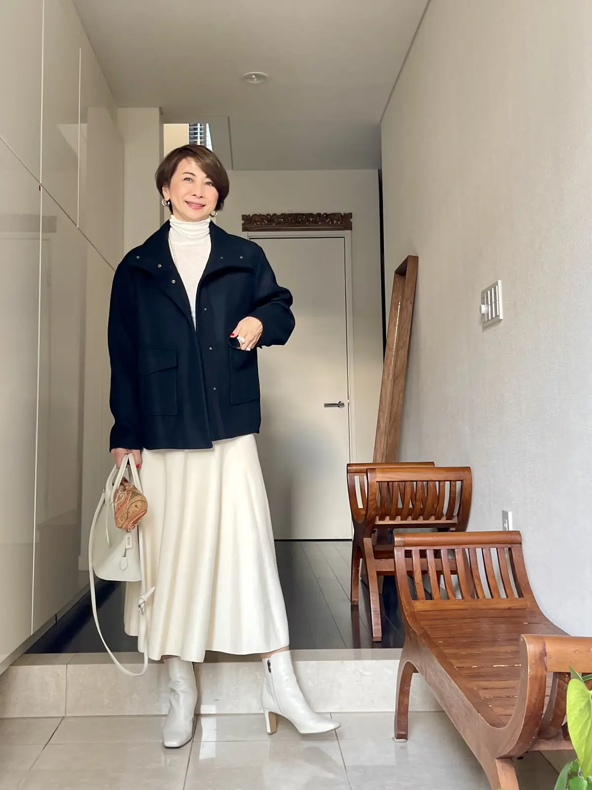 MOGA ライトウールジャケットコート の画像_5