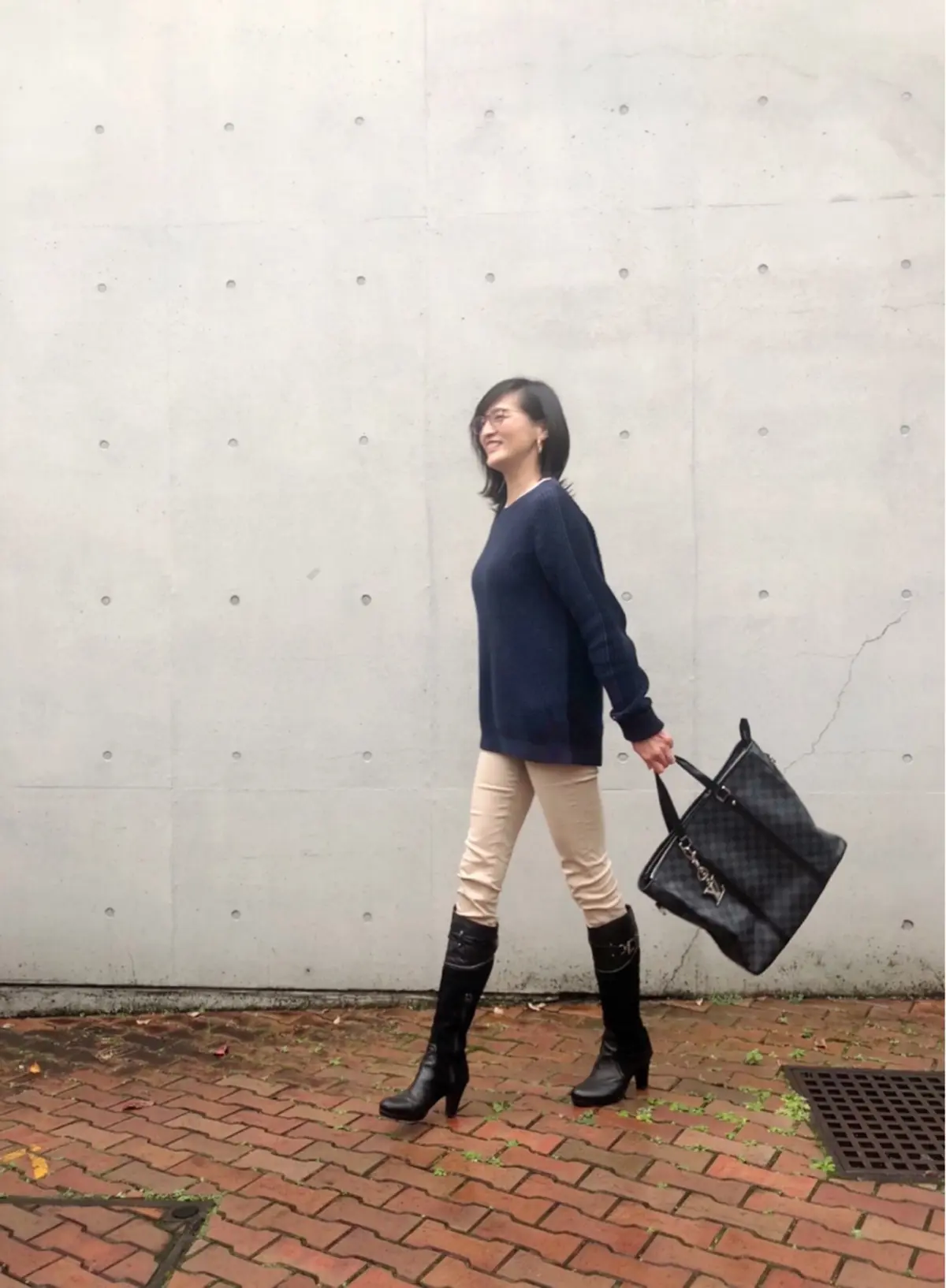 あったかニットのカジュアルコーデの画像_1