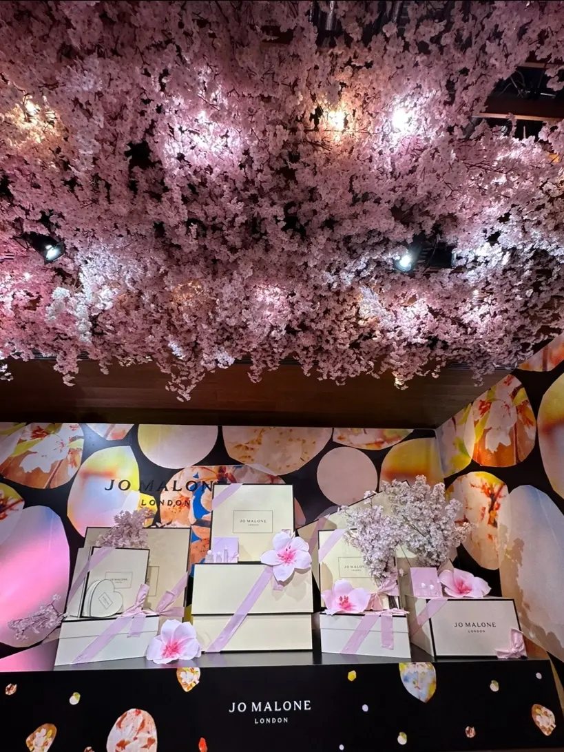 ジョー マローン ロンドン「サクラ チェリー ブロッサム」ポップアップイベント  お花見 セレブレーション