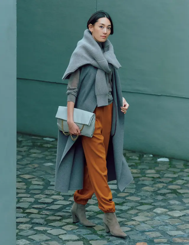 エディションのパンツコーデのLIZA