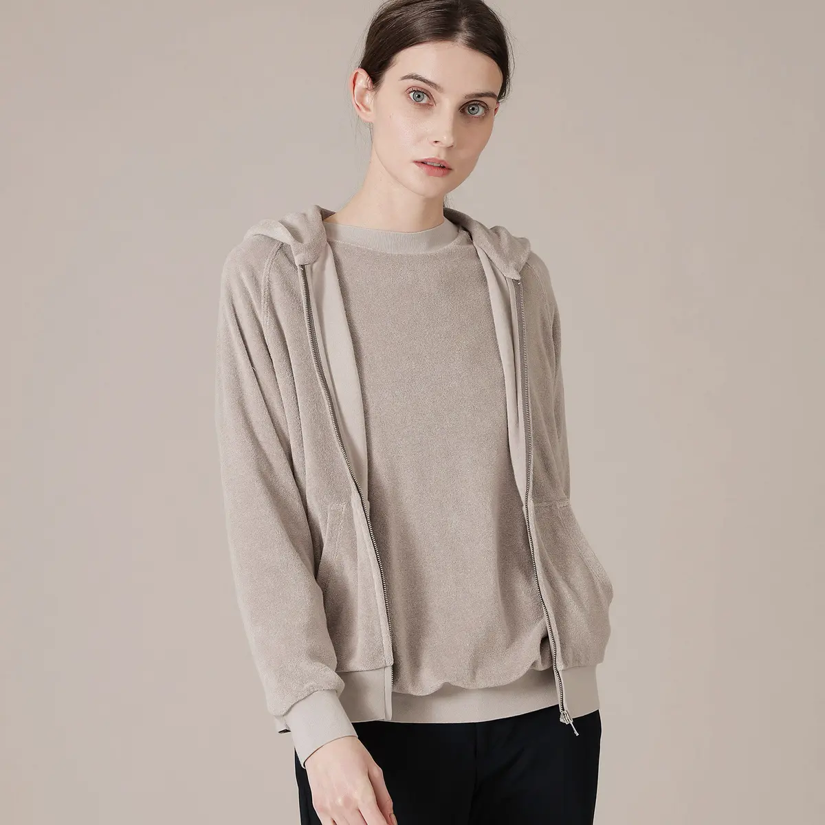 MACKINTOSH LONDON　【SUPER FINE LAB.】コットンキャンディパイルプルオーバー