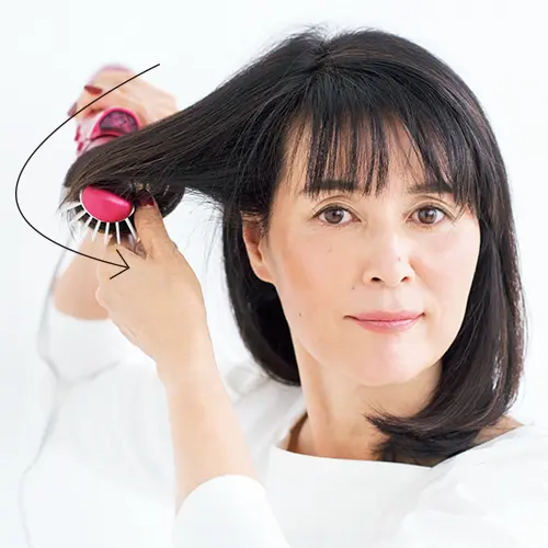 【同窓会当日】「くるくるドライヤー」で根の画像_12