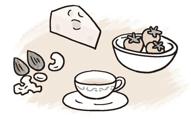 食事間隔があくときのおやつは、栄養補給にもなるものを。