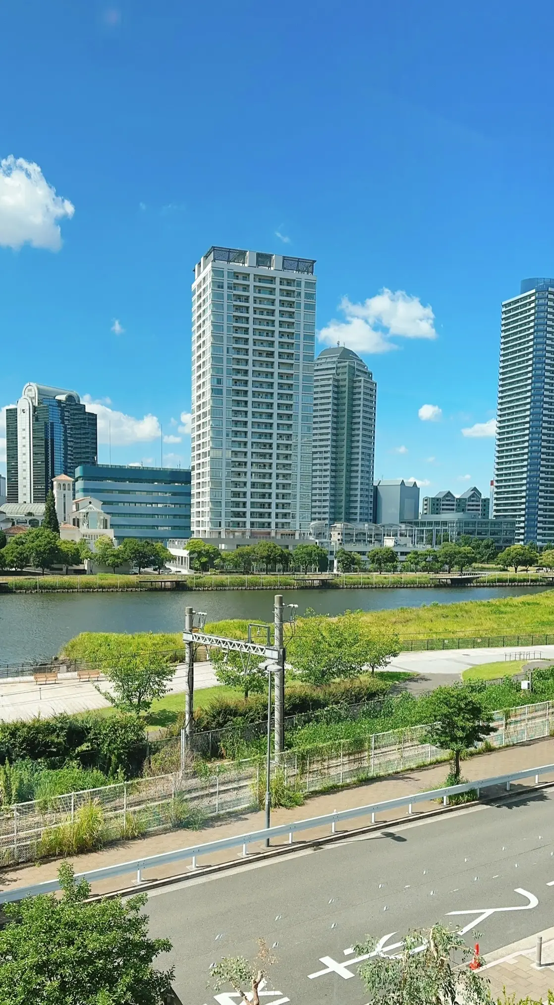 ヒルトン横浜メロディからの風景