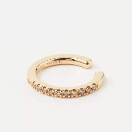 Hirotaka ダイヤモンドイヤカフ（片耳用） ￥39,600