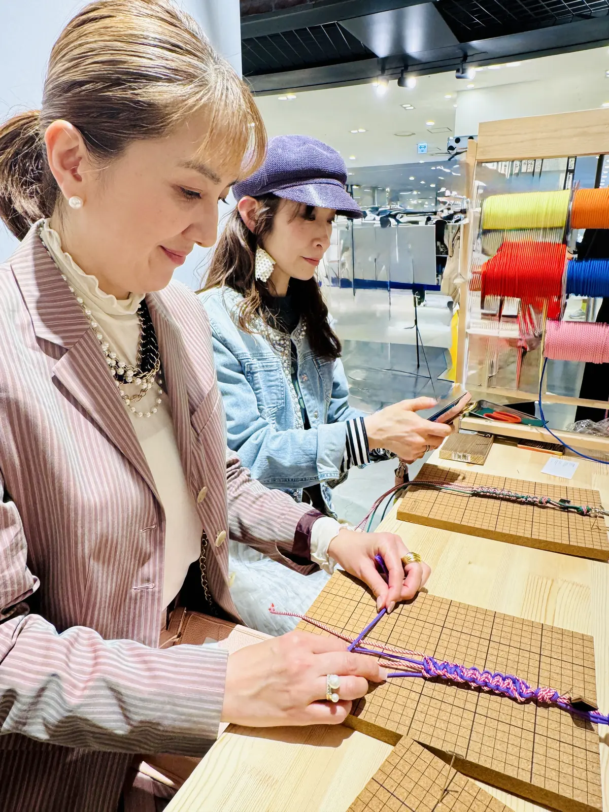 ピンク、デニム春コーデでPlan Cのポの画像_8