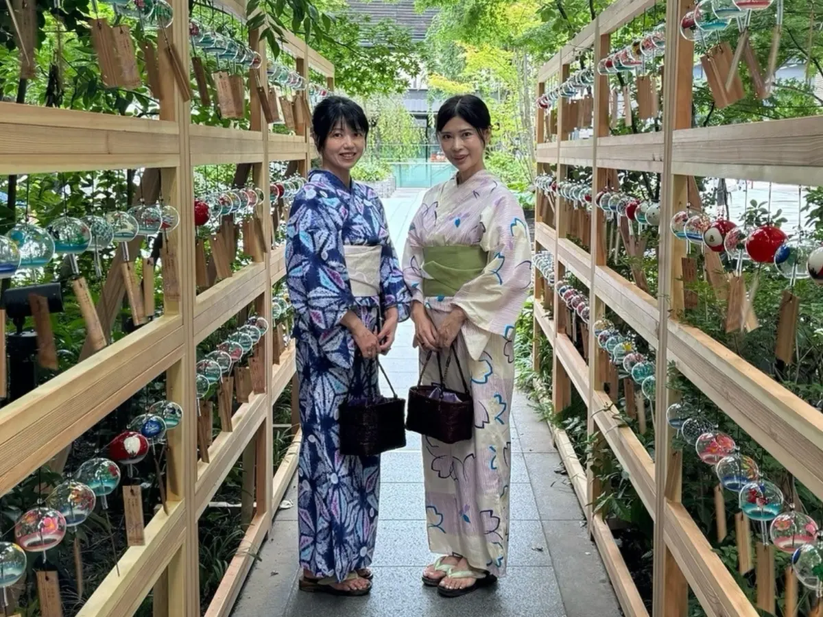 浴衣で日本橋の街を歩く♡の画像_7