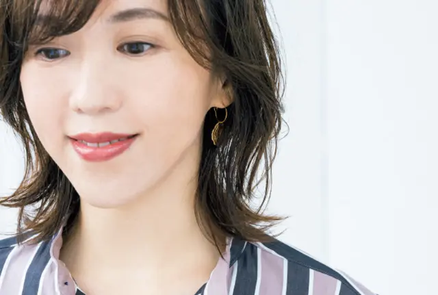 スカスカにならないよう、先細りの毛先になるようていねいにカット